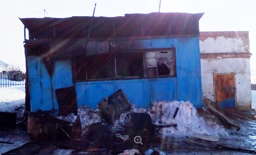 В Рузаевке мужчина сильно обгорел при пожаре в вагончике охраны на рынке