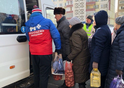 Волонтеры в Саранске стали постоянными участниками продовольственных ярмарок
