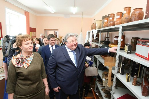 Глава Мордовии поздравил ардатовцев с открытием нового социально-культурного центра