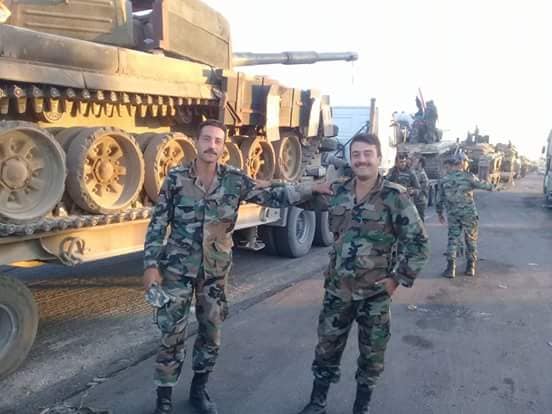 Сирия: экранированные Т-72М первой дивизии примут участие в штурме Этлиба