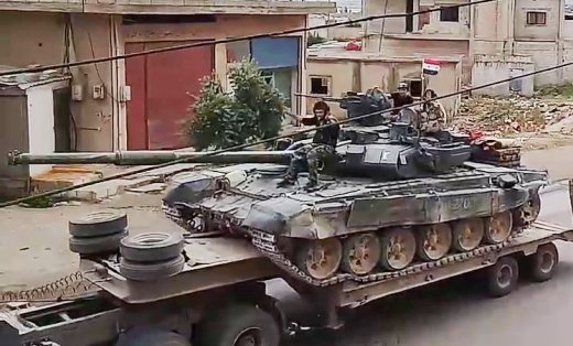 Сирия: русские легендарные Т-90 пробивают любую оборону