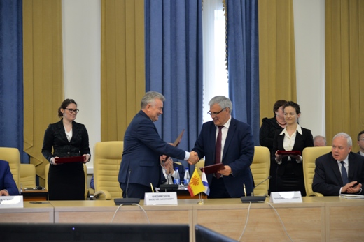 Госсобрание Мордовии и Госсовет Чувашии подписали Соглашение о сотрудничестве