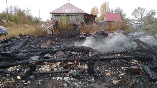 В Мордовии устанавливают причины пожара, в котором погиб человек