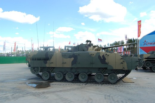 Российская Армия получает БМП-3 с тепловизорами 