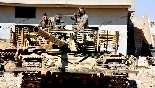 Сирия: сверзащищенные Т-72 