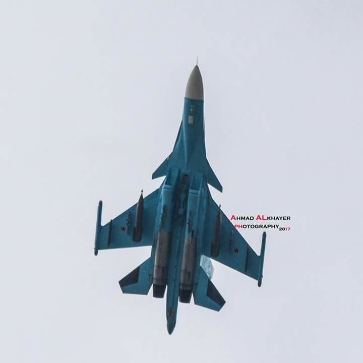 В Сирии Су-34 замечены с мощными 