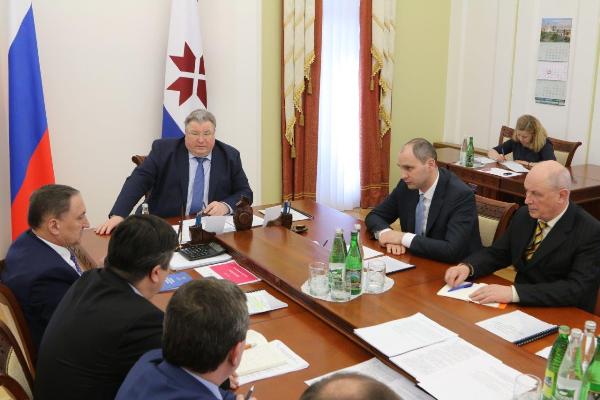 Глава Мордовии провел  рабочую встречу с руководителем ПАО 