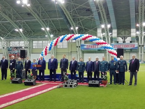 Глава Мордовии поприветствовал участников российских соревнований по пожарно-спасательному спорту