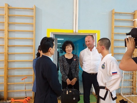Гости из Пхеньяна отметили высокую подготовку спортсменов по тхэквондо Мордовии