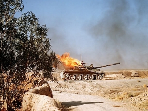 Танки Т-72 уничтожали китайские Тип 59 и Тип 69 десятками