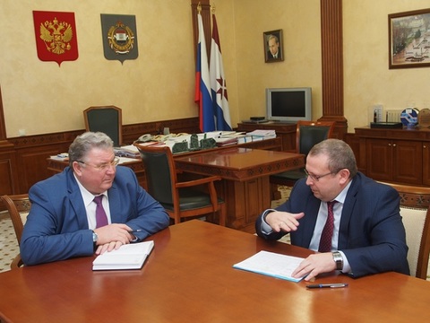 Глава Мордовии и министр внутренних дел по РМ обсудили вопросы общественной безопасности