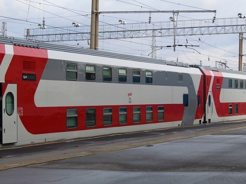 Жители Мордовии смогут путешествовать в Москву на двухэтажном поезде 