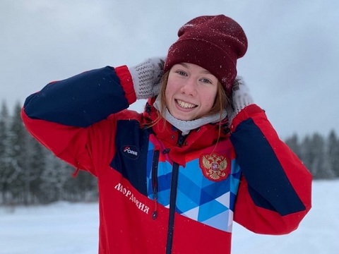 Екатерина Никитина из Мордовии – победитель лыжных гонок в Сыктывкаре