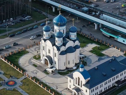 Храм святого праведного воина Феодора Ушакова освящен в Москве
