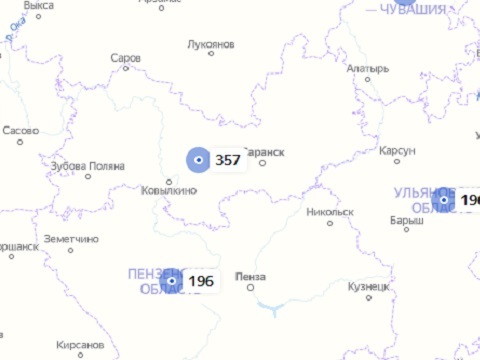 Половина из 30 новых случаев COVID-19 в Мордовии - жители Саранска