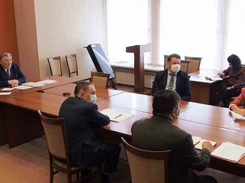 Владимир Волков принял участие в совещании Президента России Владимира Путина по вопросам реализации мер поддержки экономики и социальной сферы