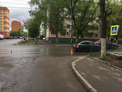 В Саранске 51-летнюю женщину автомобиль сбил на пешеходном переходе