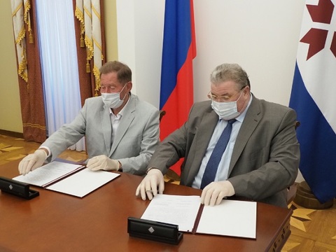 Подписано соглашение между Мордовией и Российским Союзом строителей
