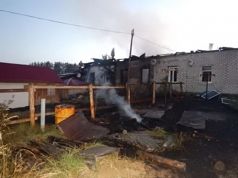 В Мордовии гость из Орловской области сжег 6 квартир и крышу дома