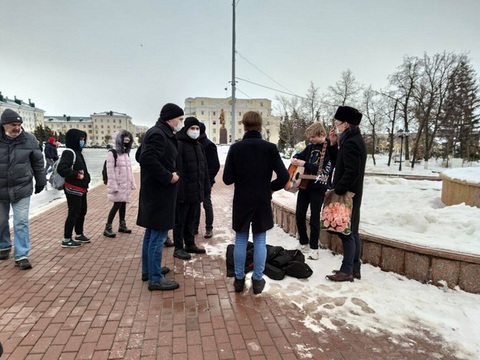 В Саранске вместо митинга прошёл мини-концерт