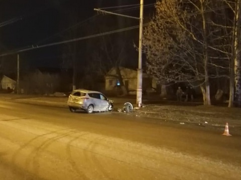 В пригороде Саранска Ford Kuga 