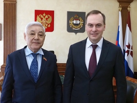 Врио Главы Мордовии  встретился с председателем Государственного Совета Республики Татарстан 
