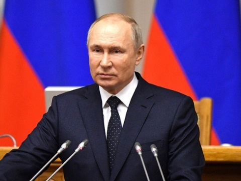 Президент России Владимир Путин встретился с членами Совета законодателей при Федеральном Собрании