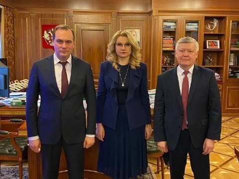 Вице-премьер Татьяна Голикова на встрече с Артёмом Здуновым поддержала проекты развития Мордовии