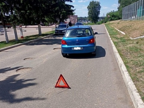 В Рузаевке автоледи на 