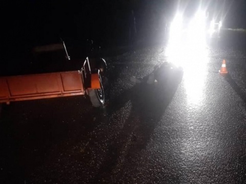 В Мордовии водитель мотоблока погиб в ДТП с неизвестным автомобилем
