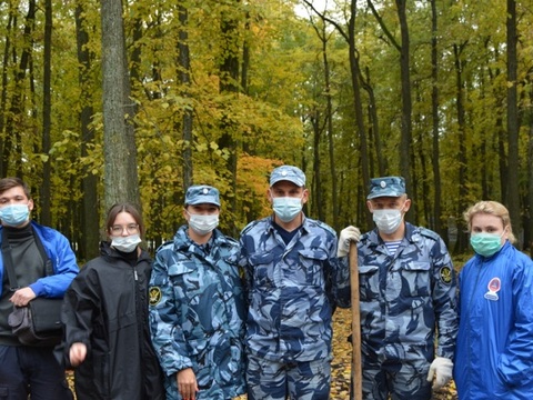 Сотрудники ИУУФСИН по Мордовии присоединились к акции «Лес Победы»
