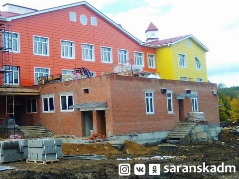 На юго-западе Саранска к концу декабря откроется новый детский сад на 250 мест