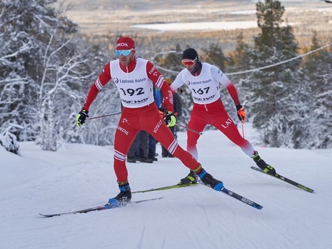 Артём Мальцев победил в контрольной гонке на 15 км свободным стилем в финском Муонио