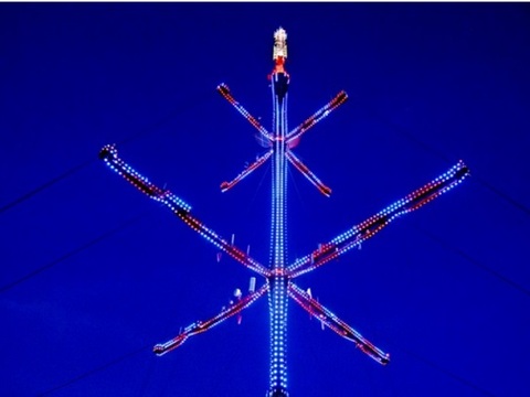 180-метровый световой триколор украсит телемачту в Саранске в День Конституции