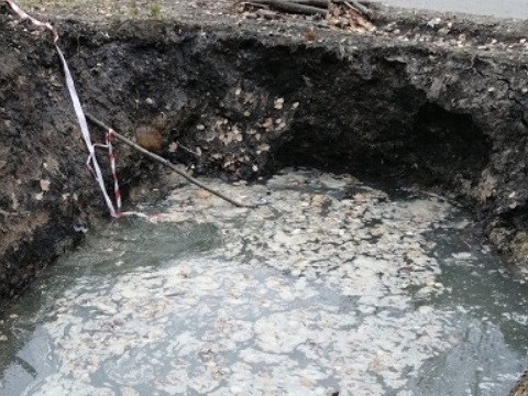 Саранская администрация помогла восстановить дорожное покрытие после ремонтных работ