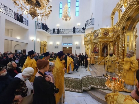 В Москве освятили храм равноапостольных Мефодия и Кирилла, воздвигнутый мордовским землячеством