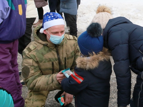 Акция «Дед Мороз специального назначения» продолжается в Мордовии