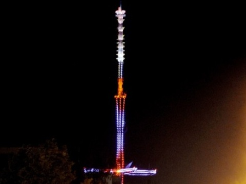 Телемачта в Саранске 9 мая окрасится в цвета георгиевской ленты