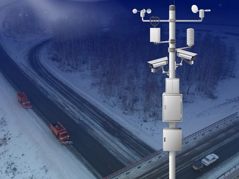 На федеральной трассе Р-178 в Мордовии установили новую интеллектуальную метеосистему