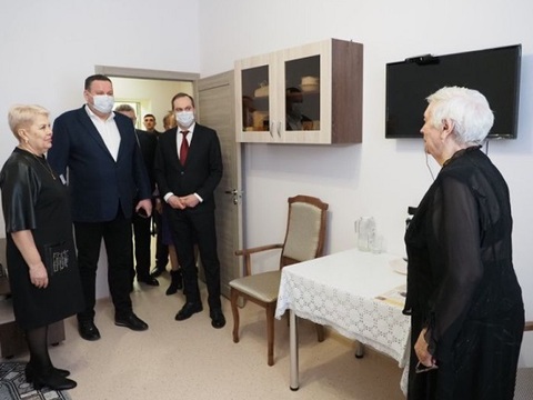 Министр труда и социальной защиты РФ Антон Котяков осмотрел в Мордовии новое здание дома-интерната для престарелых и инвалидов