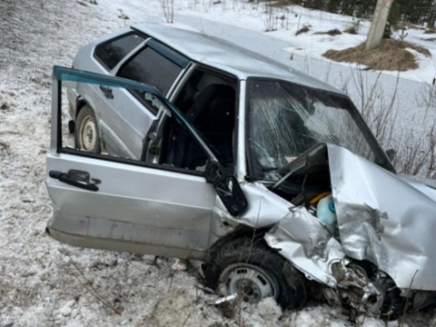 В Мордовии Chevrolet Viva столкнулась с ВАЗ-21140, пострадали двое
