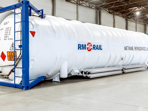 «РМ Рейл» сертифицировала контейнер-цистерну для сжиженного природного газа