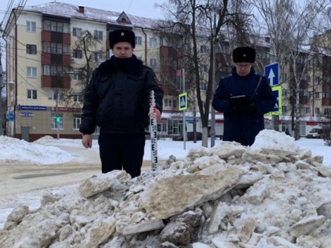 В Саранске выявлены многочисленные нарушения зимнего содержания улично-дорожной сети