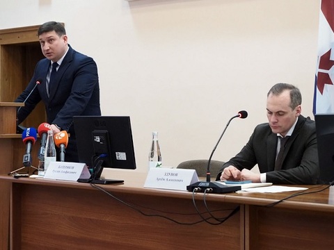 Глава Мордовии на сессии совета депутатов Чамзинского района: 