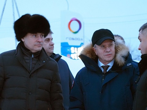 Министр транспорта России Виталий Савельев осмотрел транспортные объекты в Мордовии