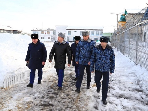 Прокурор Мордовии Сергей Лапин посетил исправительную колонию № 4 УФСИН по РМ