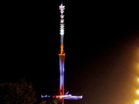 Телемачта РТРС в Саранске включит праздничную подсветку в День космонавтики