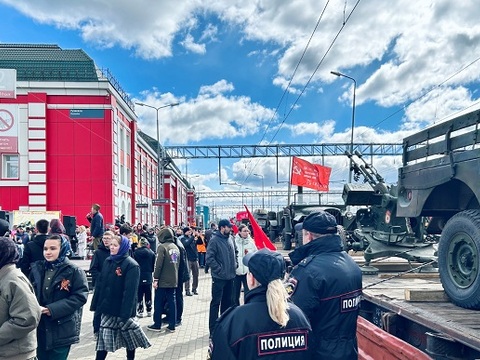 Транспортная полиция Мордовии обеспечила безопасность на выставках «Поезд Победы» и «Паровоз Победы»