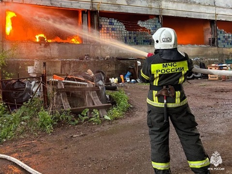 На сгоревшем в Саранске складе вторсырья выявлены серьезные нарушения правил пожарной безопасности