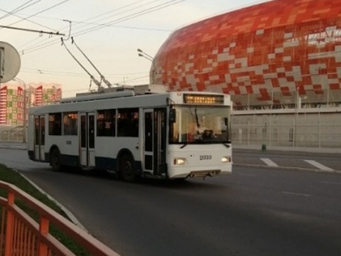 В Саранске из-за попадания молнии произошло короткое замыкание в троллейбусах на 4 маршрутах